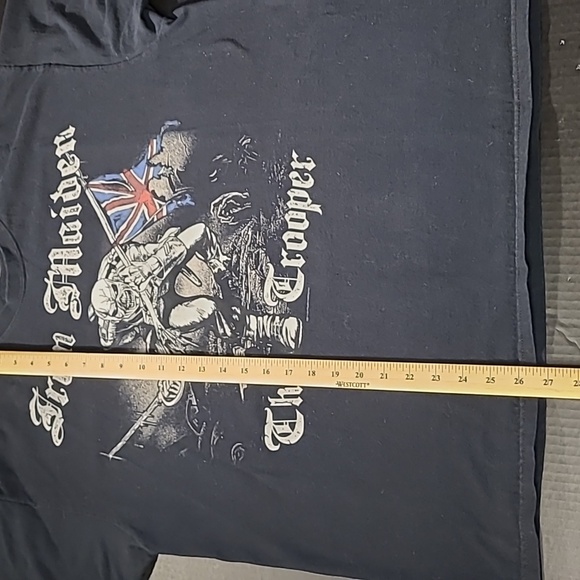Vintage 2011 Iron Maiden The Trooper Promo Rock Band Black Men’s T-shirt Size XL - Picture 3 of 10